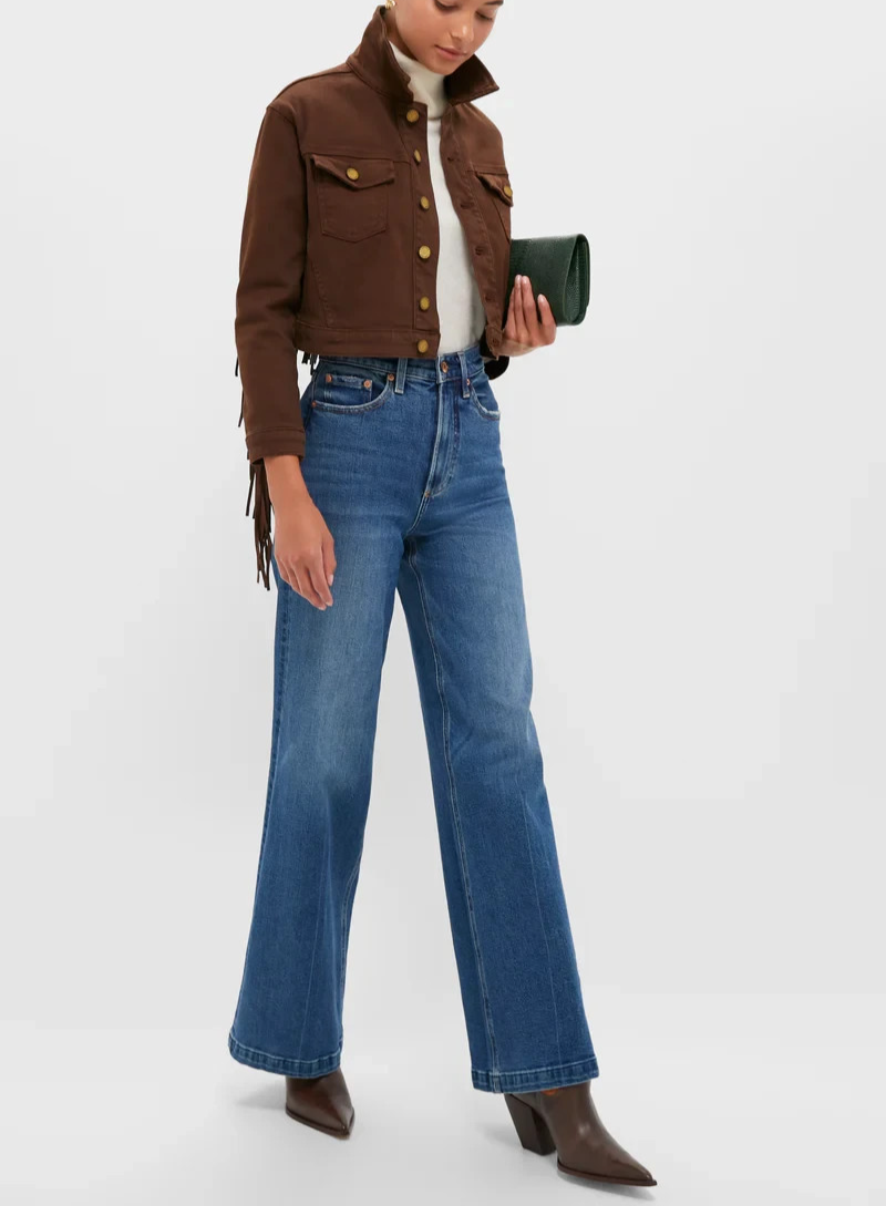 L'AGENCE Koda Fringe Jacket MSRP $445