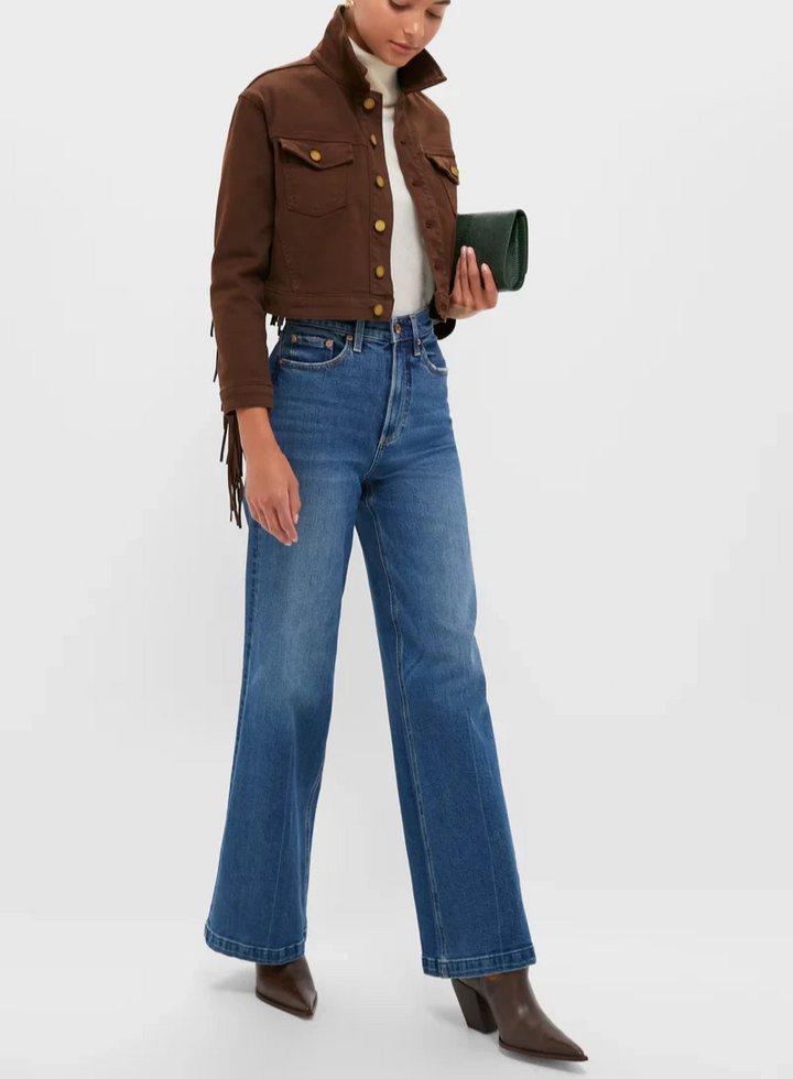 L'AGENCE Koda Fringe Jacket MSRP $445