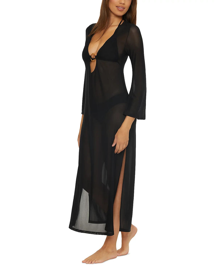 Trina Turk Elaire Mesh Maxi Dress Cover-Up MSRP $152