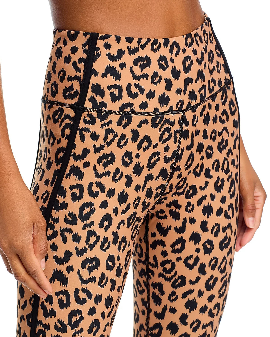 AQUA Athletic Printed Toned Out High Rise Leggings MSRP $78
