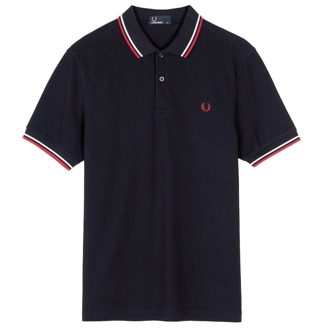 Fred Perry Twin Tipped Slim Fit Polo MSRP $98