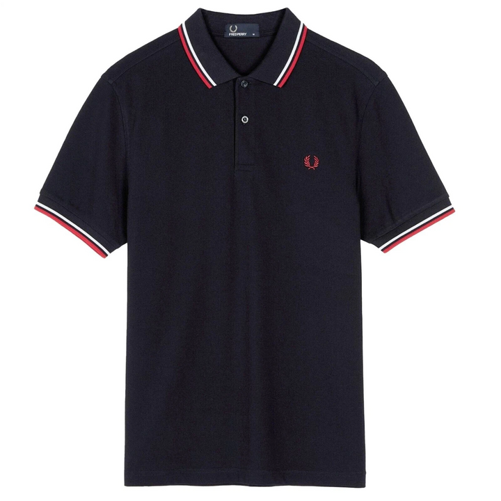 Fred Perry Twin Tipped Slim Fit Polo MSRP $98