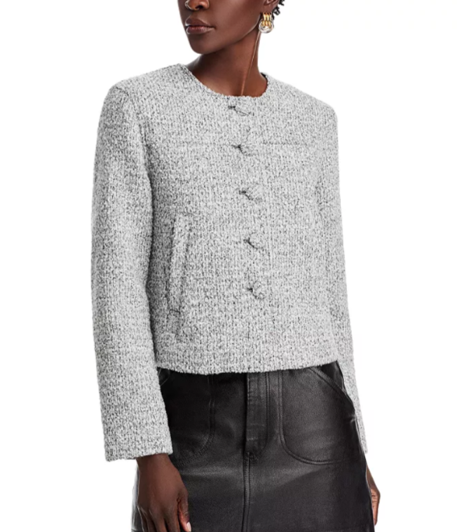 Proenza Schouler White Label Lea Bouclé Jacket MSRP $750
