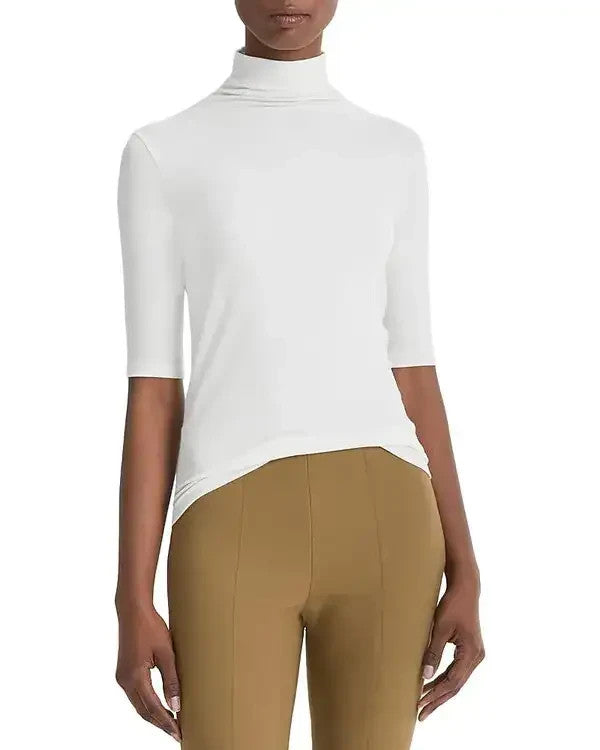 Vince Elbow Sleeve Turtleneck Sweater MSRP $165