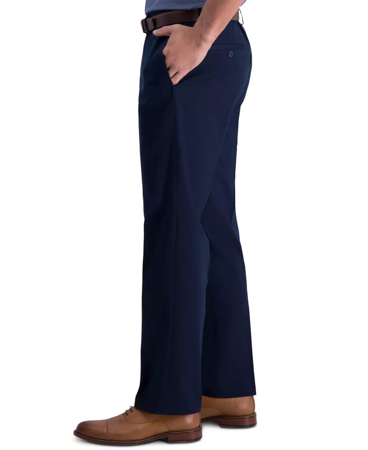 Haggar Men’s Iron Free Premium Khaki Straight-Fit Flat-Front Pant MSRP $80