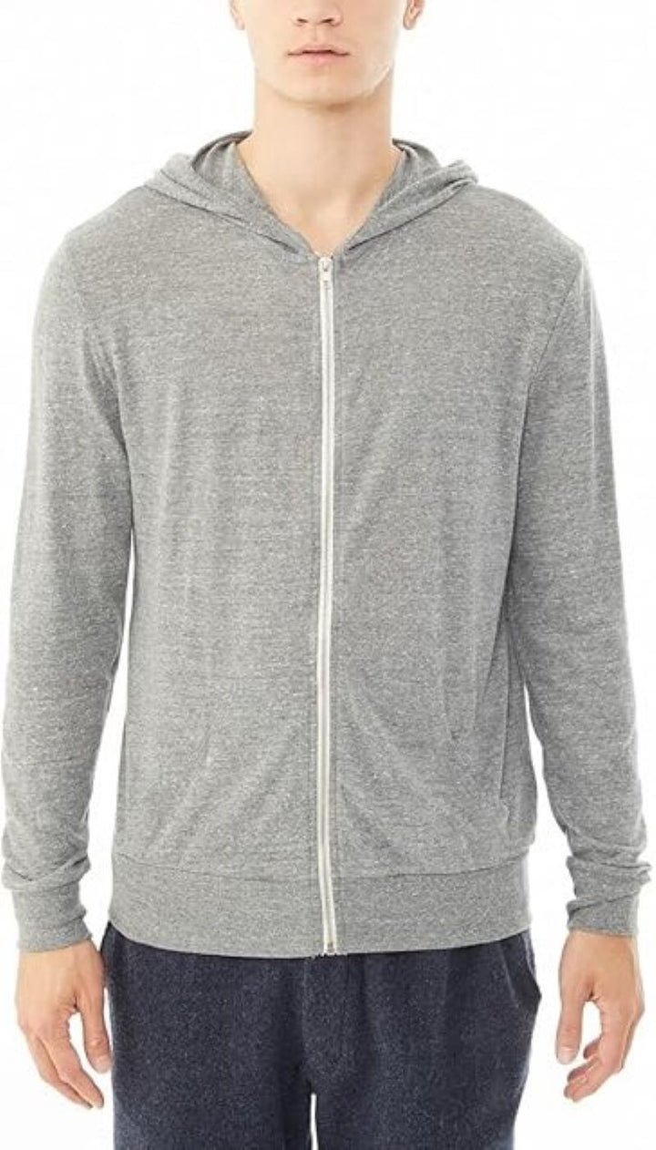 ALTERNATIVE Heathered Zip Hoodie MSRP $54