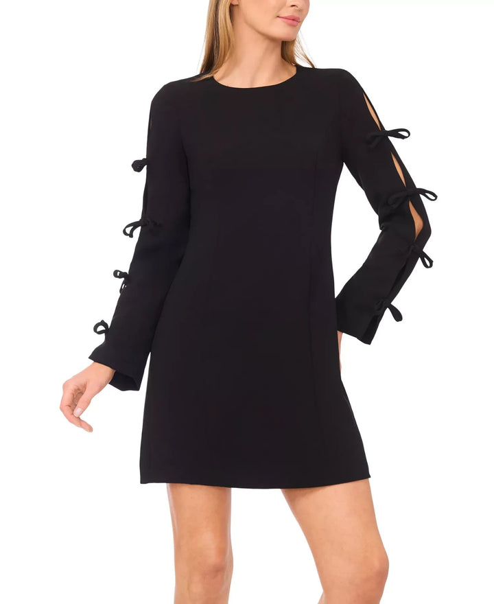 CeCe Women's Round Neck Mini Dress MSRP $139