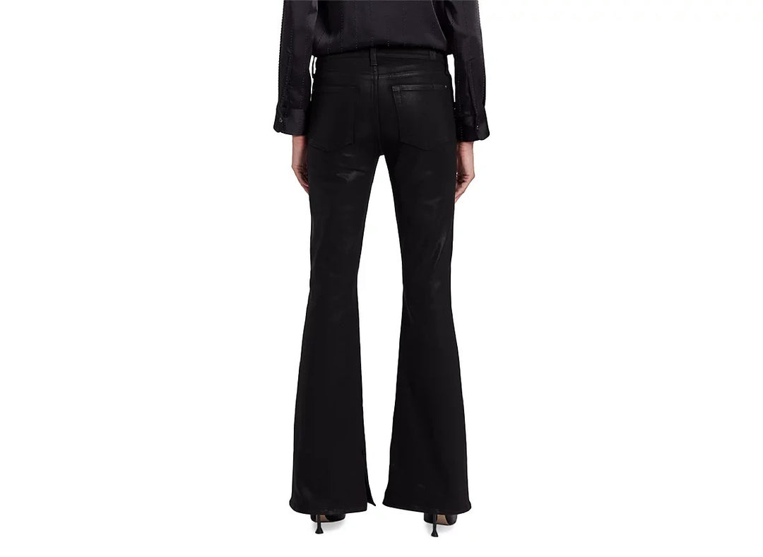7 For All Mankind Ali High Rise Slit Flare Jeans MSRP $248