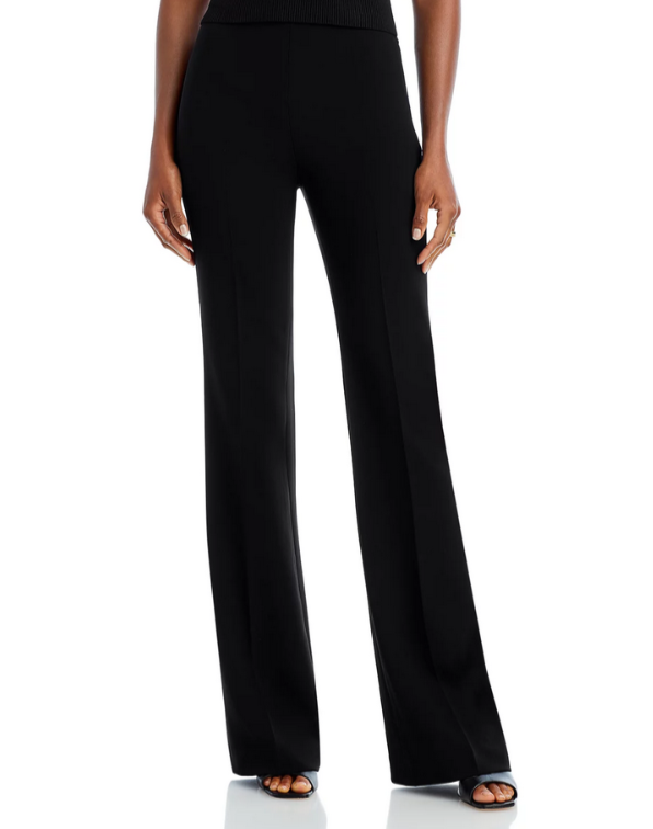 Theory Demitria Admiral Crepe Flared Pants MSRP $285