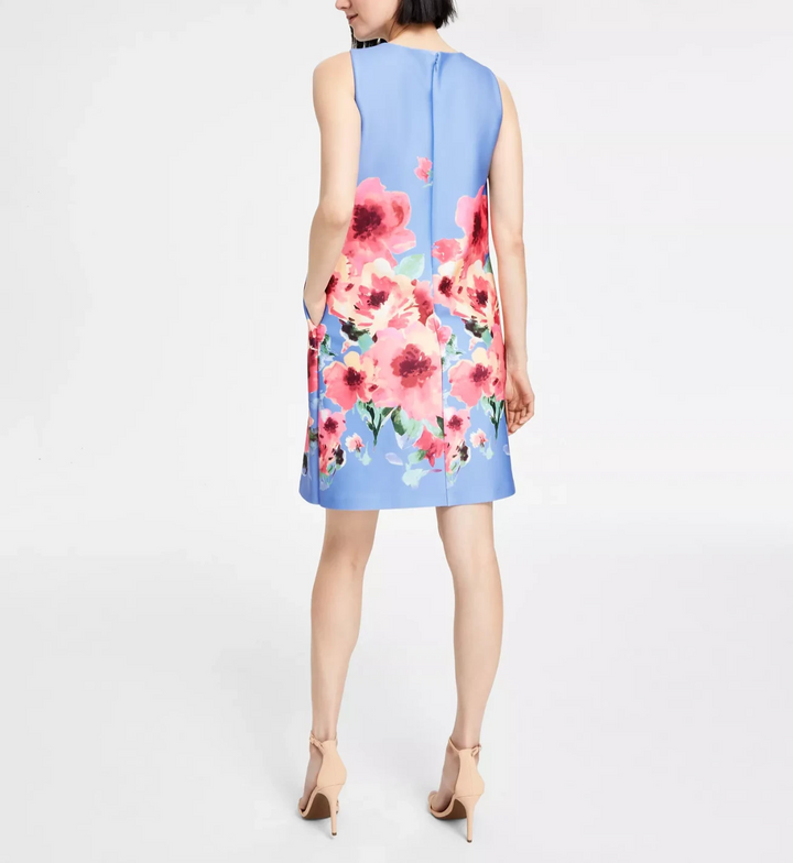 Anne Klein Women's Missy Sleeveless Shift Dress MSRP $139