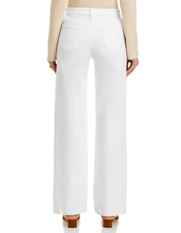L'AGENCE Scottie High Rise Wide Leg Jeans MSRP $255