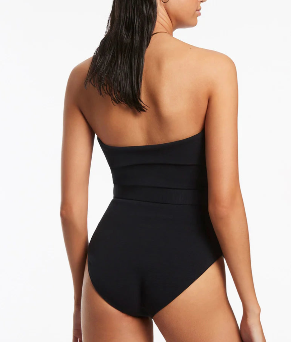 JETS Isla Rib One Piece Swimsuit 30B 619
