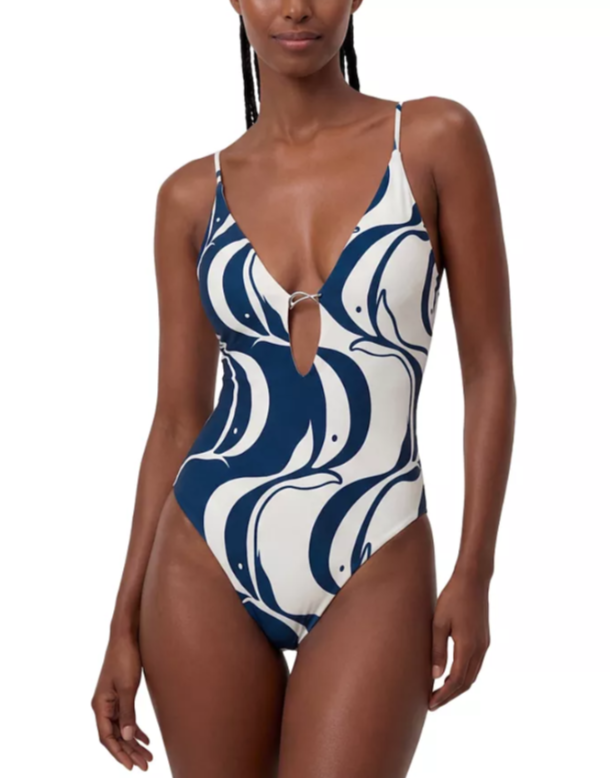 FARM Rio Cutout One Piece Swimsuit MSRP $178
