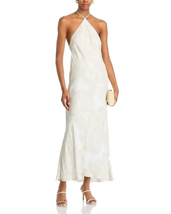 Farm Rio Off White Maxi Dress MSRP $248