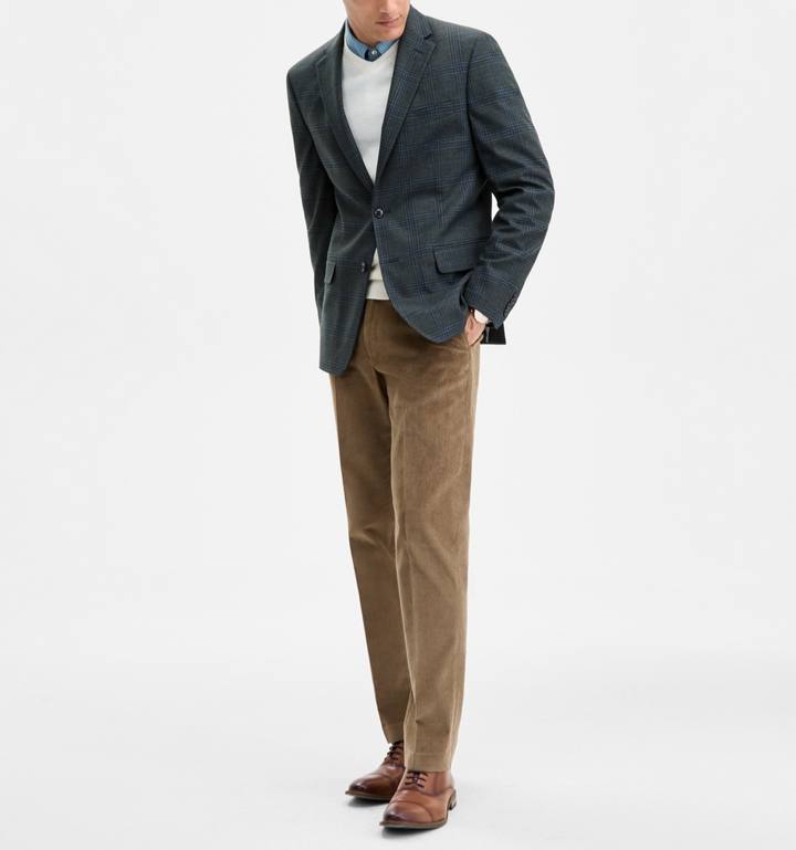 Tommy Hilfiger Men's Modern-Fit Plaid Sport Coat MSRP $295 Size 36S;42S