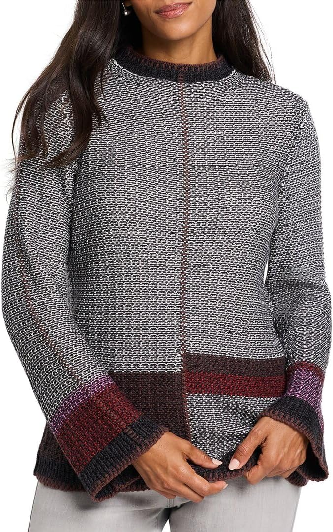 NIC+ZOE Mixed up Women's Sweater MSRP $158