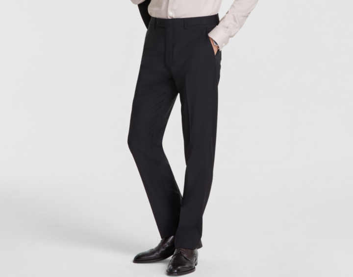 Calvin Klein Men's Slim-Fit Wool-Blend Stretch Suit Pants MSRP $200