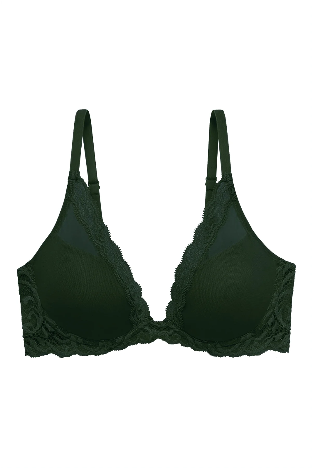 Natori Women's Feathers Plunge T-Shirt Bra MSRP $68