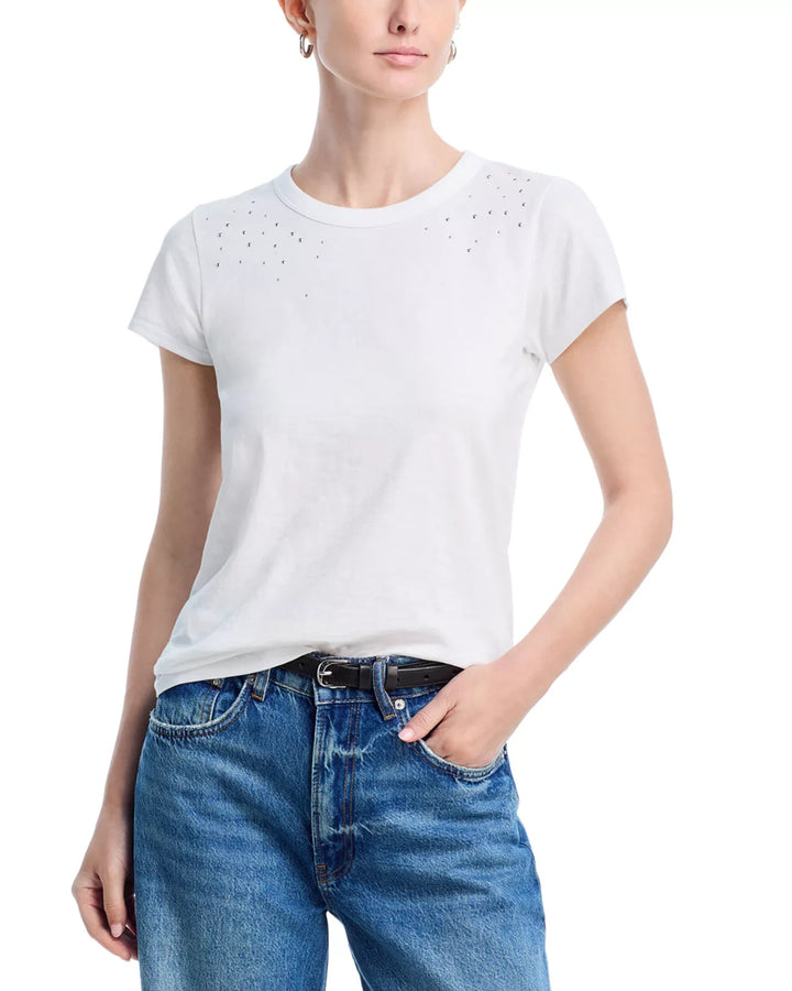 rag & bone Ombré Stud Tee MSRP $138