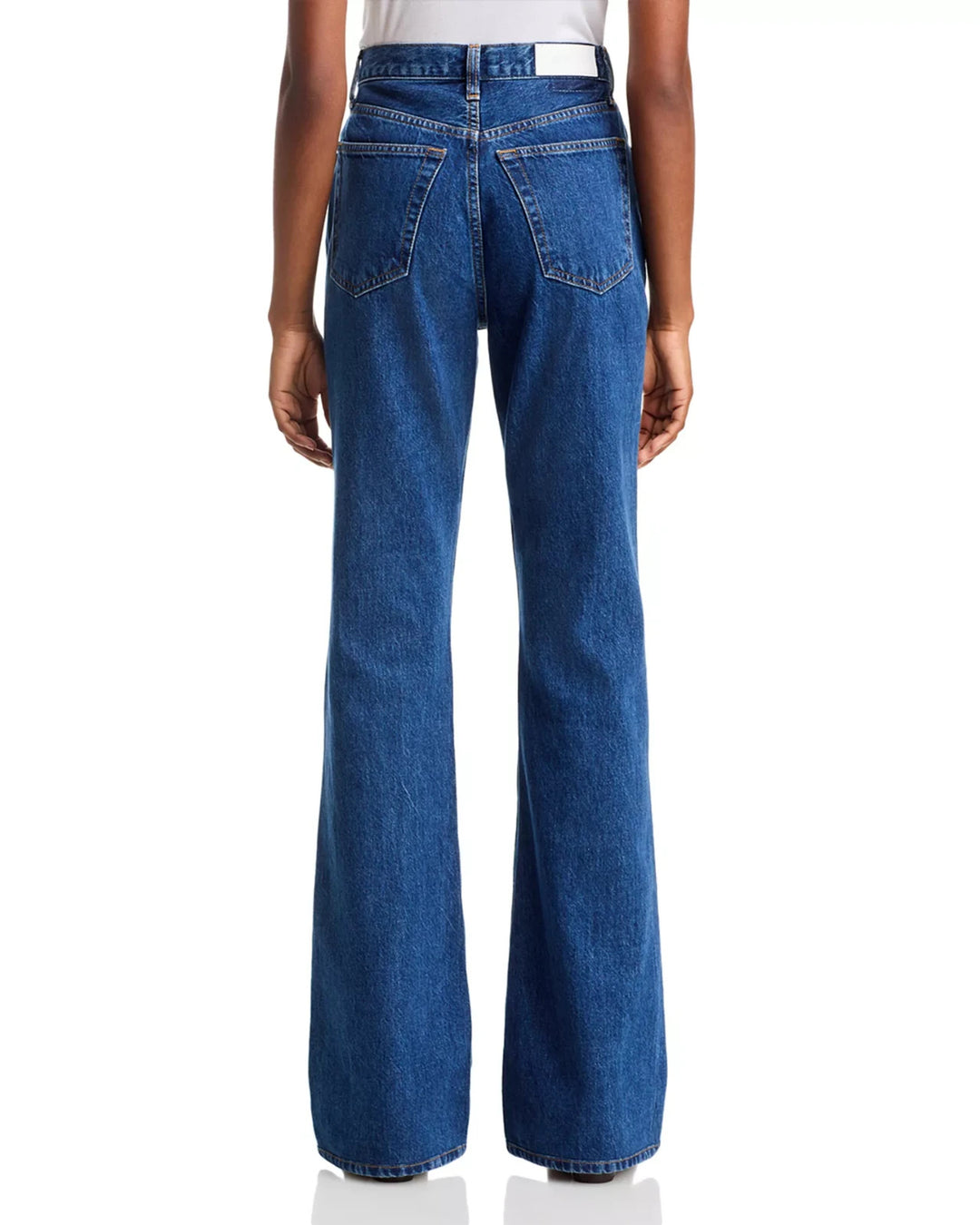 RE/DONE The Riding High Rise Long Bootcut Jeans MSRP $295