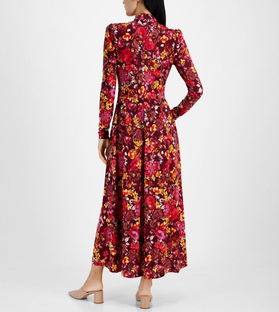 RACHEL Rachel Roy Harland Floral-Print A-Line Dress MSRP $139