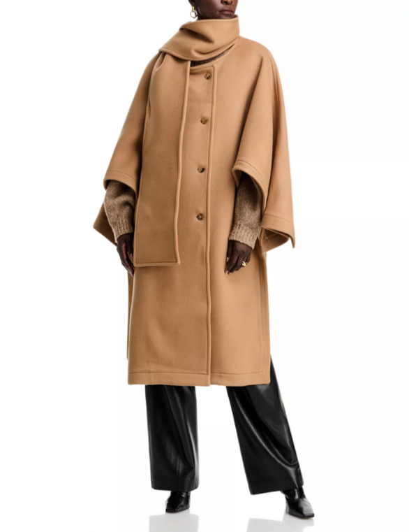 A.W.A.K.E. MODE Wool Poncho Coat MSRP $1315