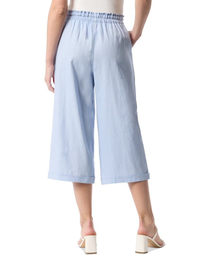 Gloria Vanderbilt Rainey Pull-On Wide-Leg Cropped Pants MSRP $42