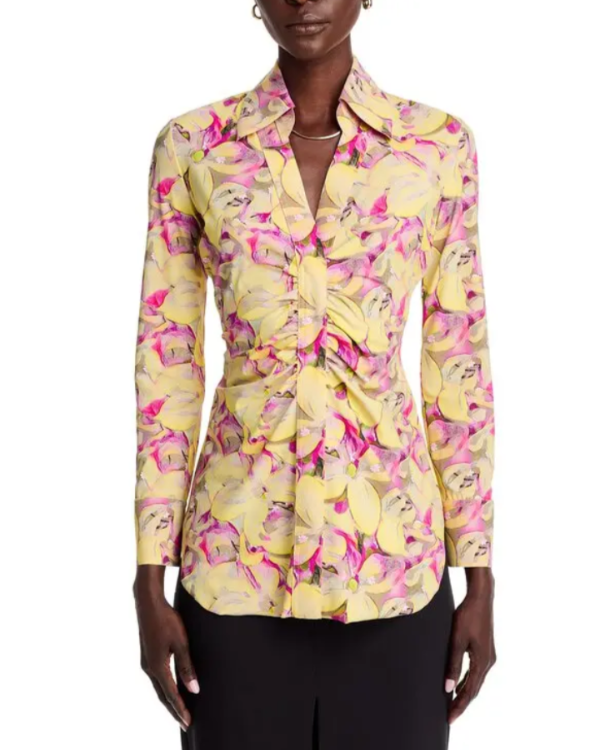 Chiara Boni La Petite Robe Shohreh Print Shirt MSRP $330
