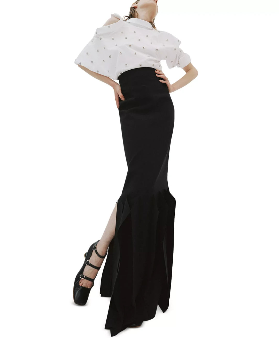 A. w.a. k.e. Mode Studded Top MSRP $580