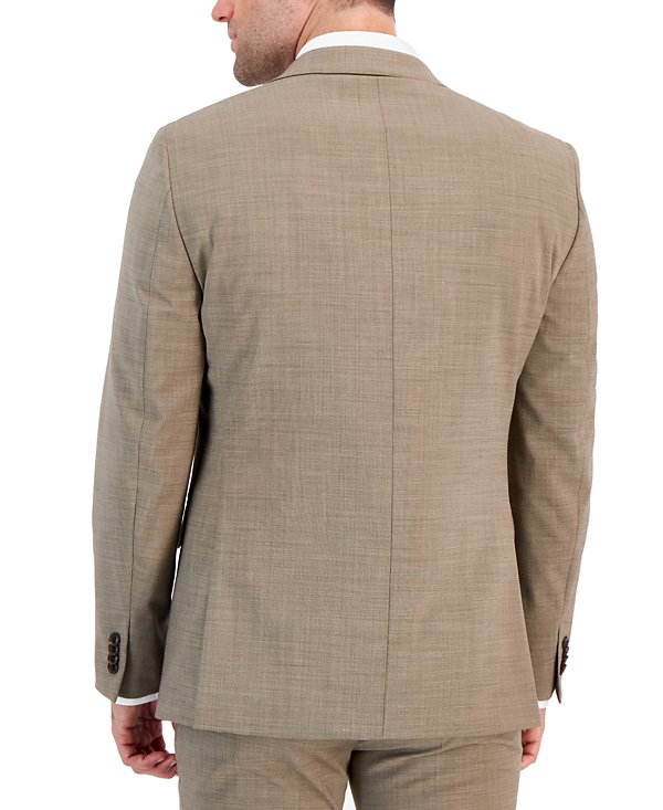 Tommy Hilfiger Men's Modern-Fit Wool TH-Flex Stretch Suit Jacket MSRP $450