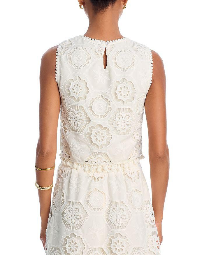 AQUA Crochet Tank Top MSRP $78