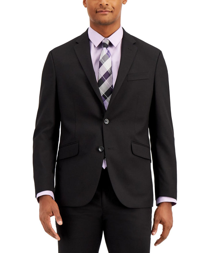 Kenneth Cole Reaction Techni-Cole Suit Separate Slim-Fit Suit Jacket MSRP $360