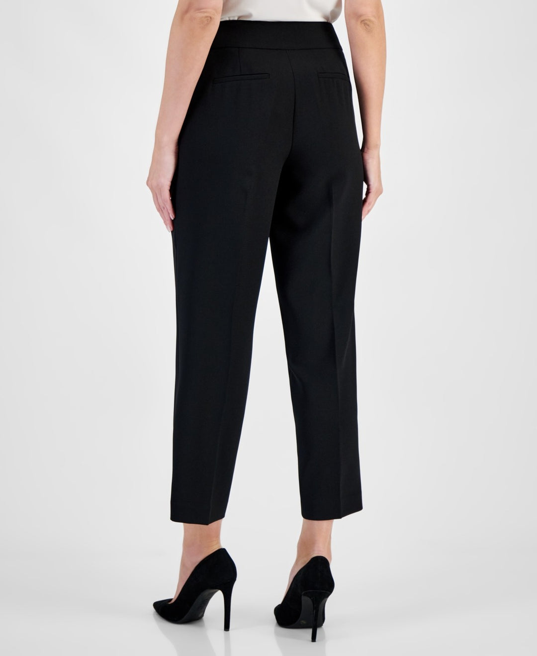 Kasper Women's Mid-Rise Straight-Leg Pants MSRP $79