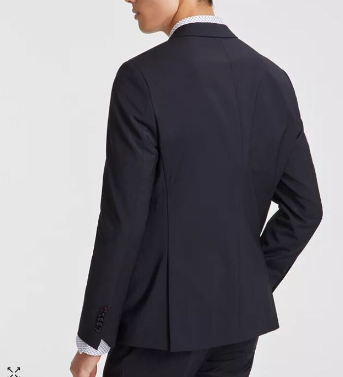 HUGO by Hugo Boss Men's Modern-Fit Solid Wool-Blend Suit Jacket MSRP $398