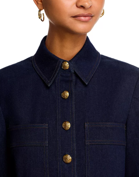 Veronica Beard Koulis Denim Dress MSRP $498