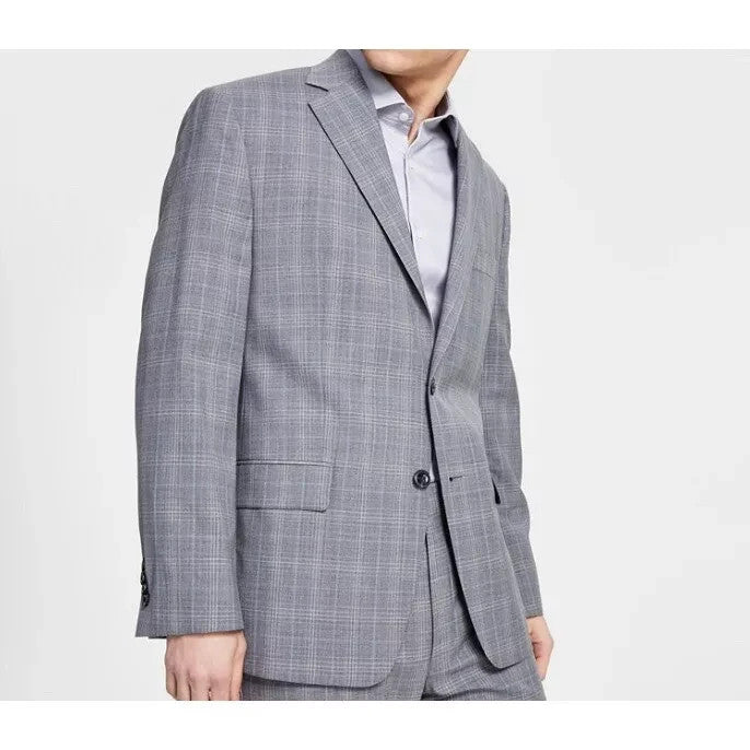 Michael Kors Men's Classic-Fit Stretch Wool-Blend Suit Jacket MSRP $450