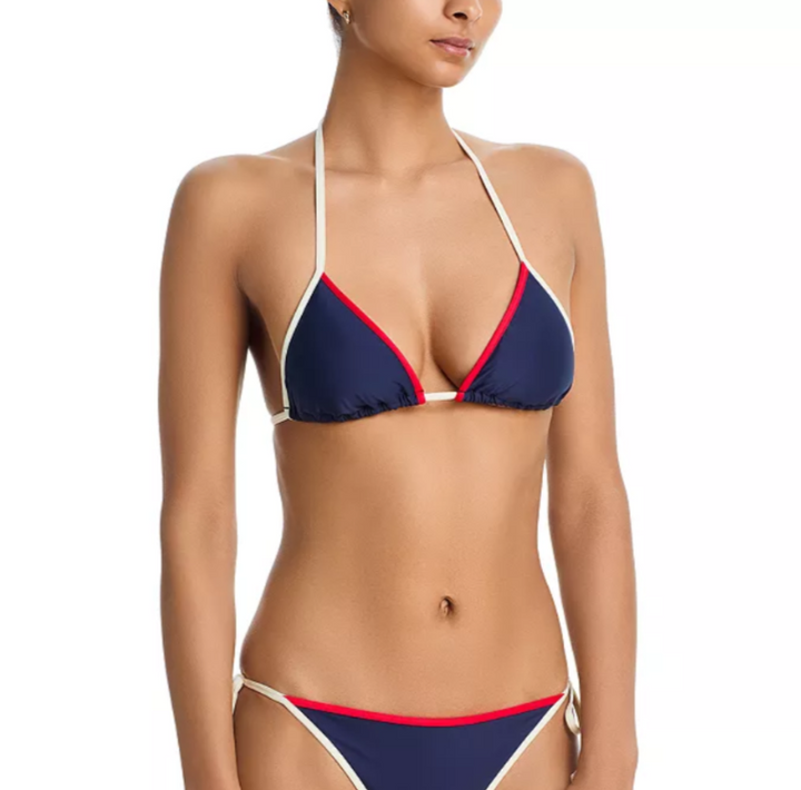 AQUA Triangle Bikini Top MSRP $58