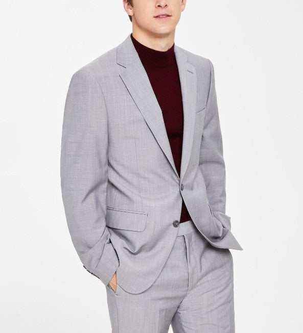 Calvin Klein Men's Slim-Fit Wool Stretch Suit Jackets MSRP $450
