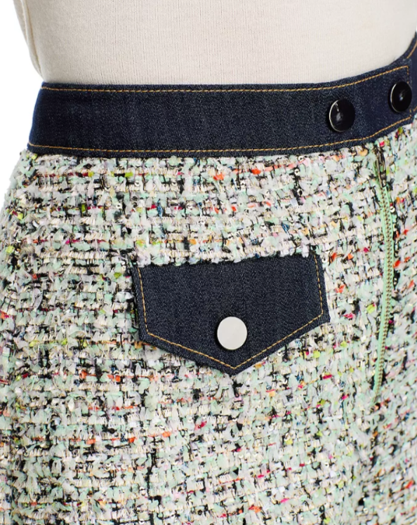 Cinq à Sept Anya Bouclé Zoe Tweed Shorts MSRP $295