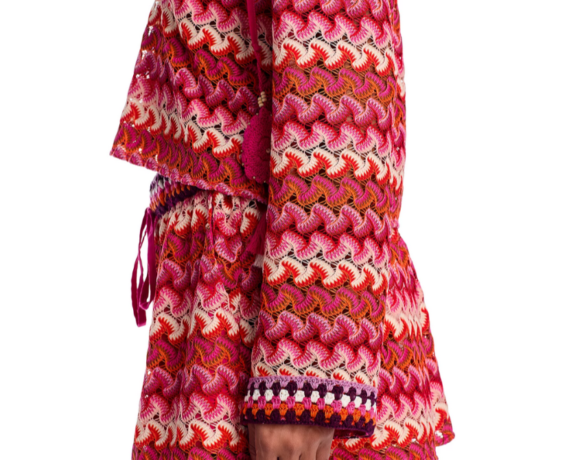 Ramy Brook Cline Cover Up Hoodie MSRP $245