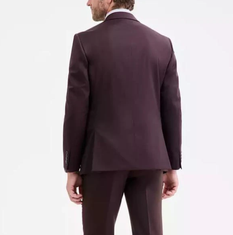 Calvin Klein Slim-Fit Wool-Blend Suit Jacket MSRP $450