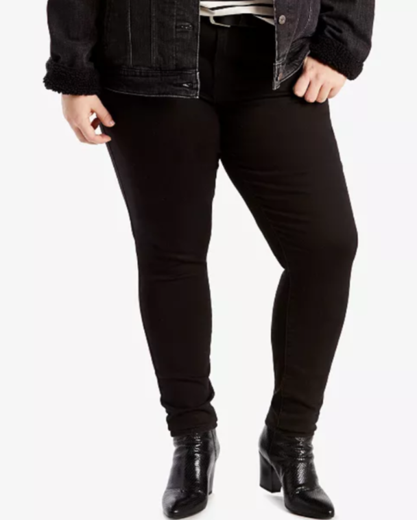 Levi's Trendy Plus Size 711 Skinny Jeans MSRP $69