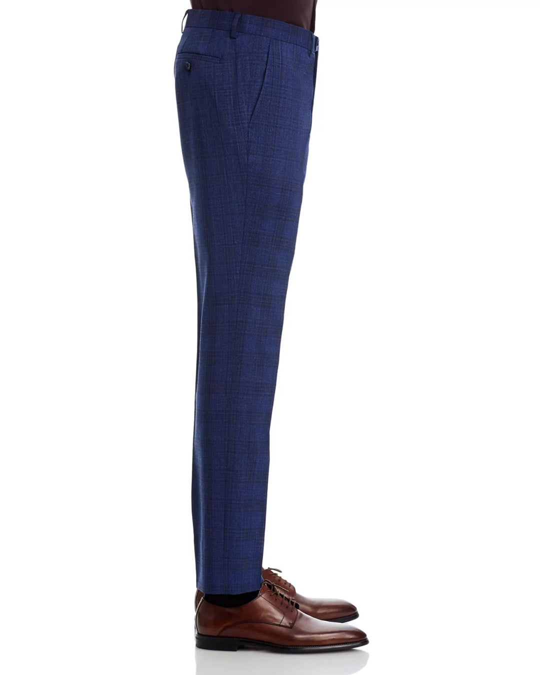 John Varvatos Star USA Tonal Plaid Slim Fit Suit Pants MSRP $228