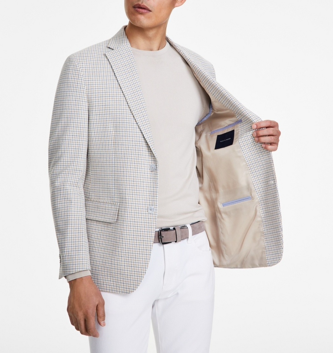 Tommy Hilfiger Men's Modern-Fit Sport Coat MSRP $295