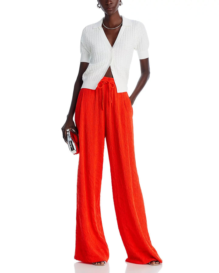 Essentiel Antwerp Knit Polo Top MSRP $195