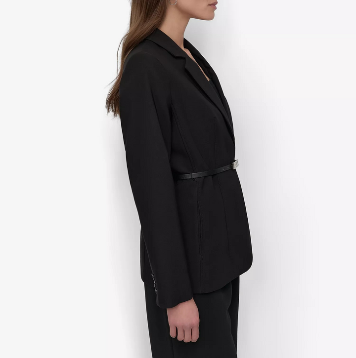 DKNY Women's Belted Blazer MSRP $169
