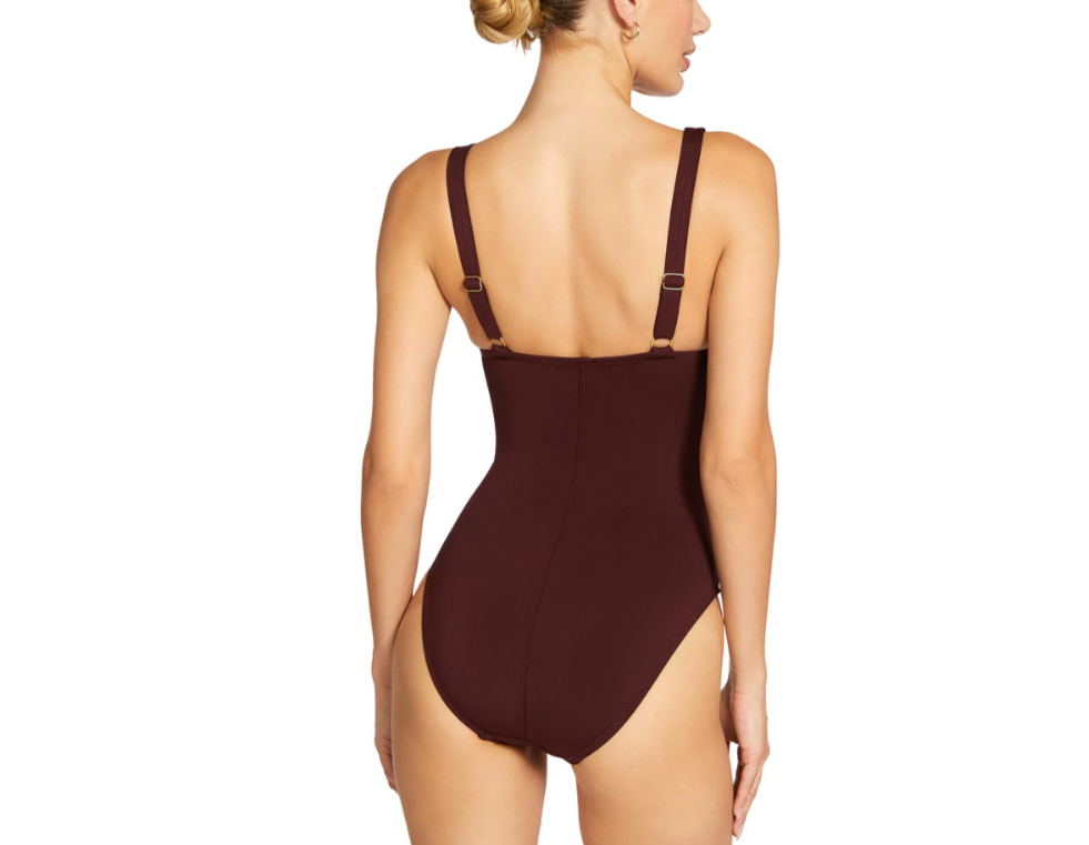 Robin Piccone Margot Lingerie Strap One Piece Swimsuit MSRP $186