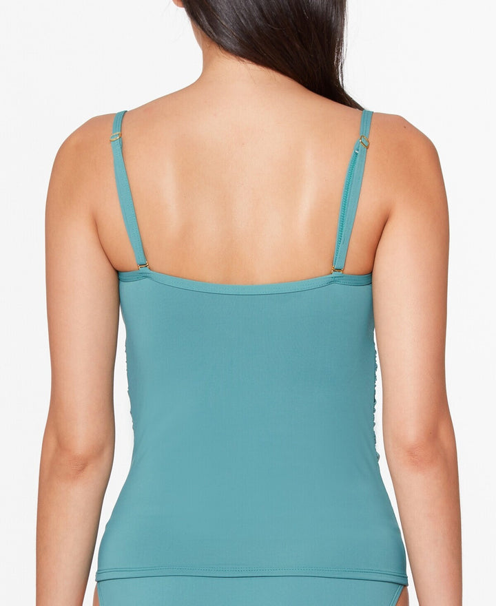 Bleu by Rod Beattie Behind The Seams Over-The-Shoulder Tankini MSRP $85