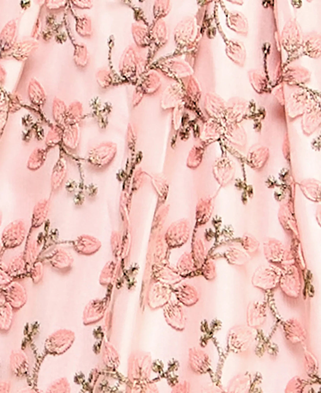 BCX Juniors' 3D Floral Deep V-Neck Open-Back Gown MSRP $199