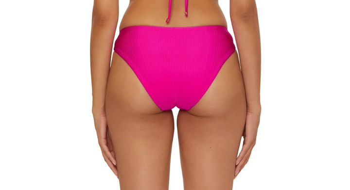 Becca Shiny Rib Hipster Bikini Bottoms MSRP $ 78